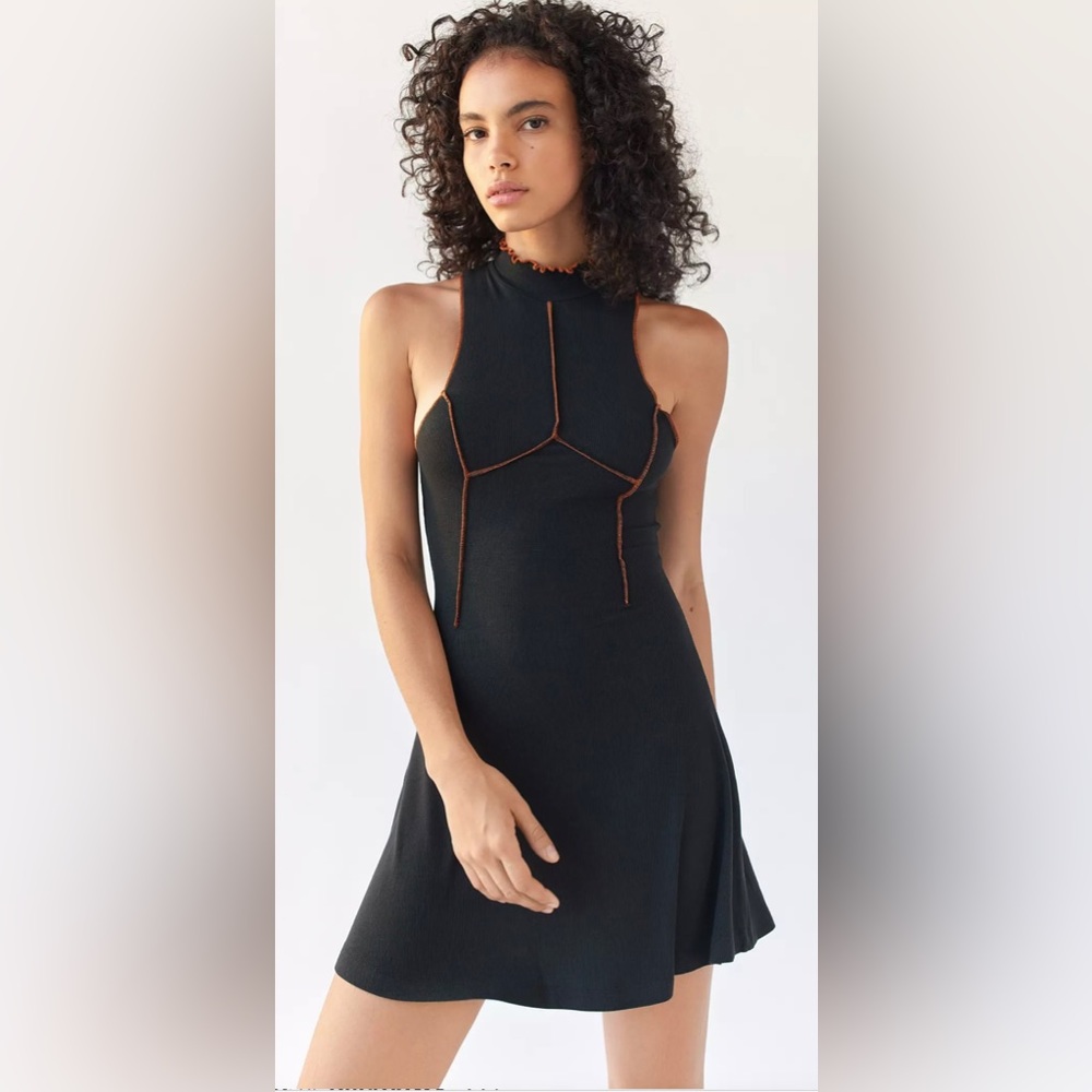 Urban Outfitters Seamed Mini Dress NWT